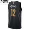 Dres Memphis Grizzlies Ja Morant Nike 2023-24 City Edition Crno Swingman - Dječji